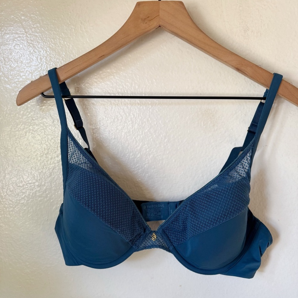 Thirdlove | Geo Lace Plunge Bra